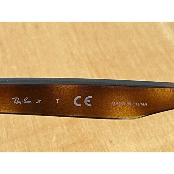 Ray-Ban RJ 9068S Eyeglasses Kids 47 16 130 Tortoise Brown Havana Cat Eye Frames - Picture 4 of 9